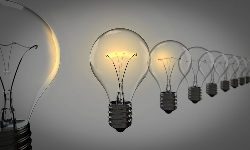 Upcycled Light Bulb